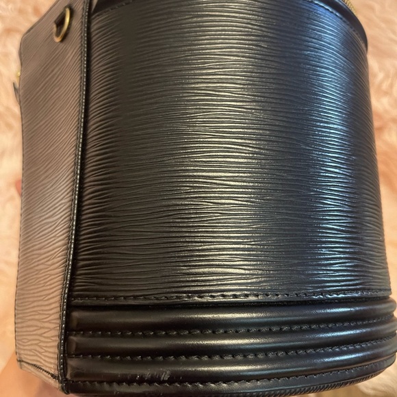 LV CANNES COSMETIC VANITY HANDBAG EPI BLACK - Picture 10 of 10